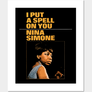 Legendary Voice Nina Simone's Timeless Presence Posters and Art